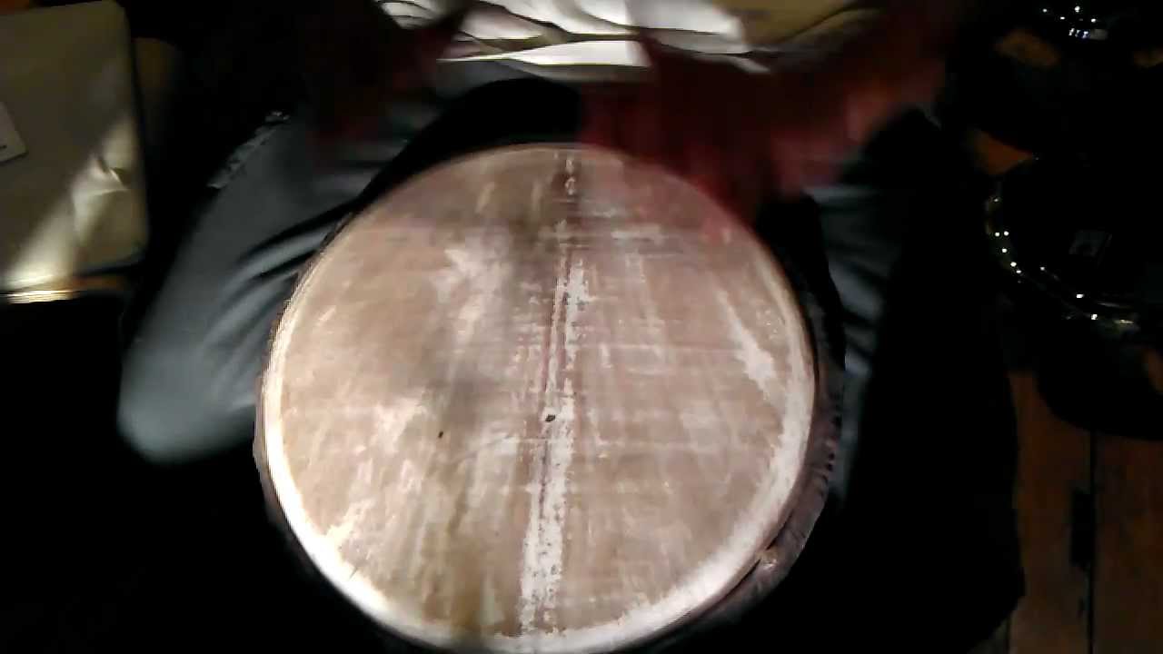 My teacher drumming