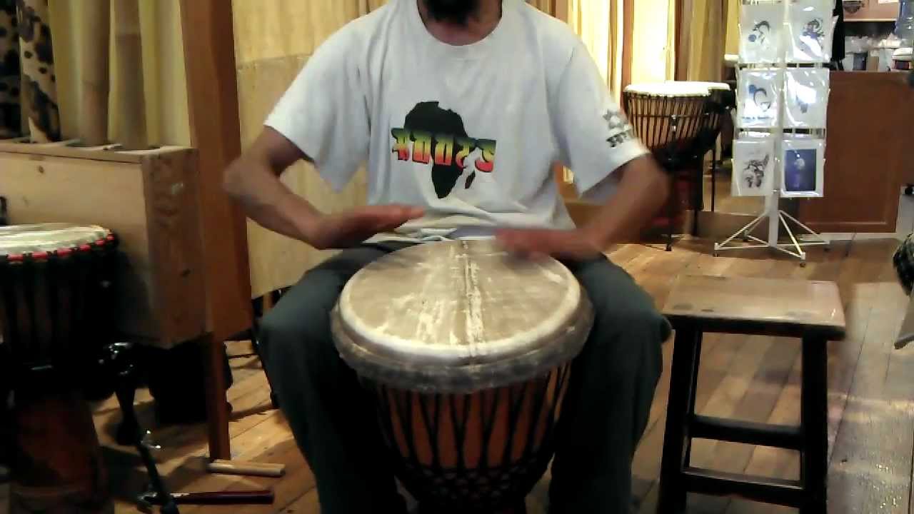 My teacher drumming