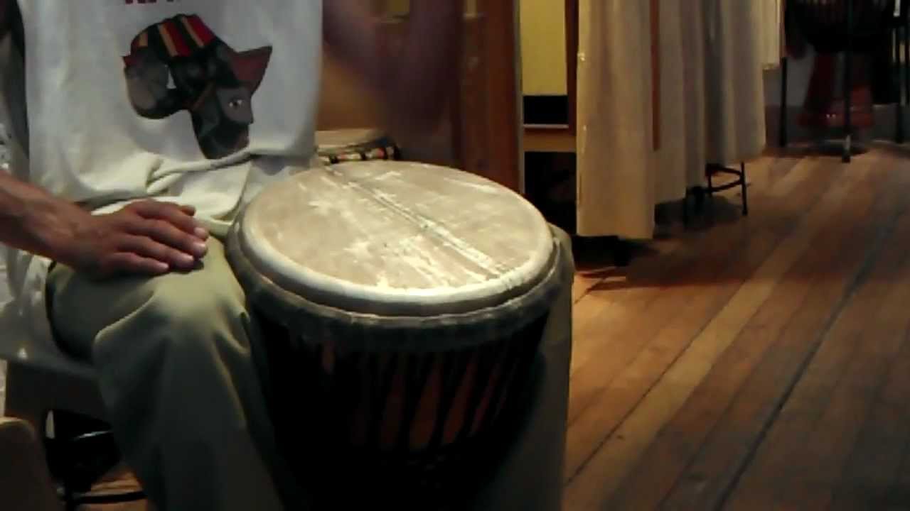 My teacher drumming